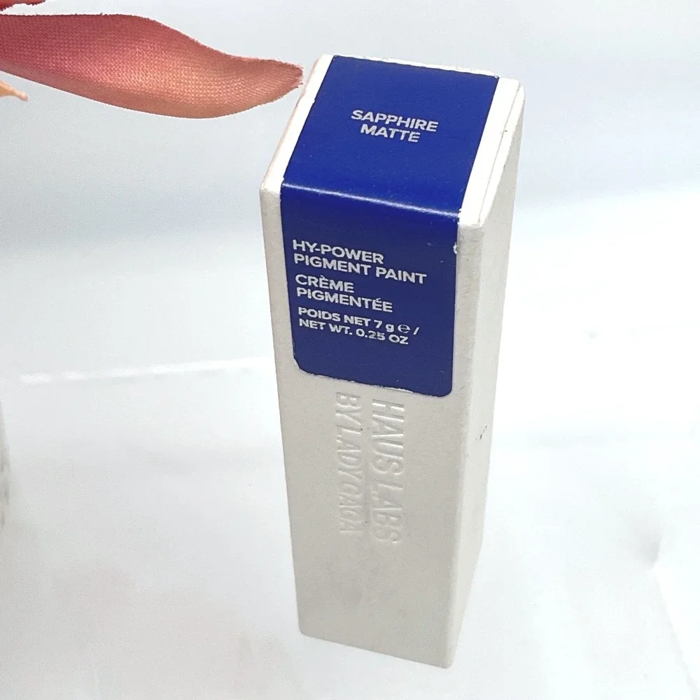 Haus Labs By Lady Gaga Hy Power Pigment Paint Sapphire Matte‎ 0.25 oz NEW